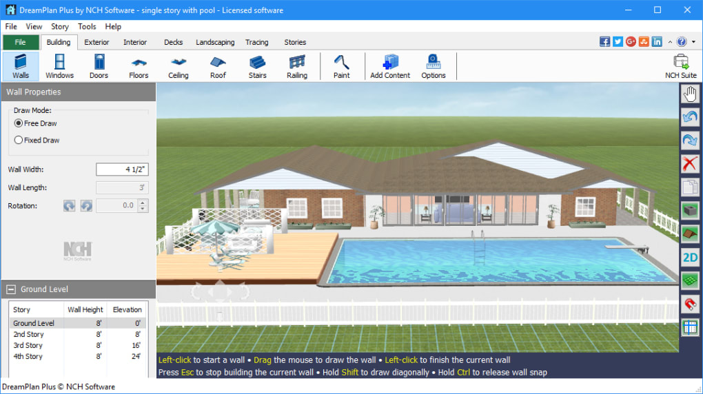 dreamplan home design software main xl
